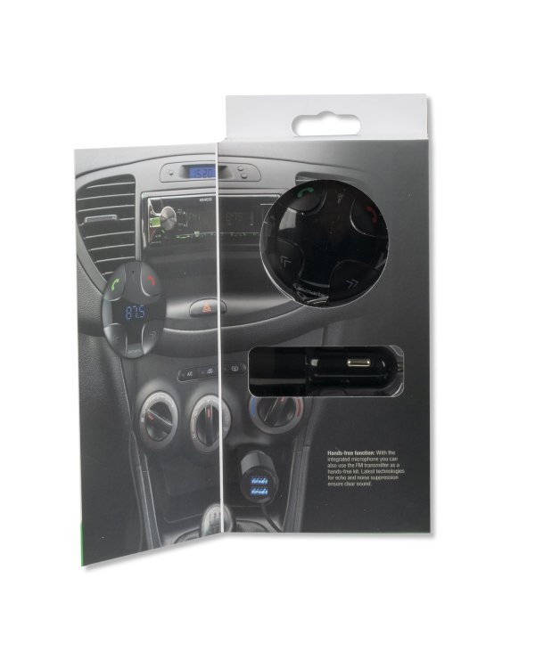 4smarts Transmiter FM Автомобильное зарядное устройство Bluetooth 5.0 / USB / Micro SD / MP3