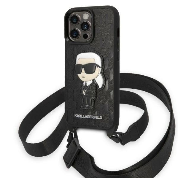 Обложка книги «Karl Lagerfeld KLHCP14LSTKMK Чехол для Apple iPhone 14 Pro»