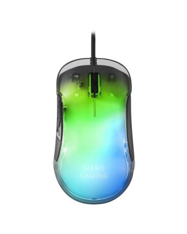 Mars Gaming MMGLOW Игровая мышь 12800DPI / 1000Hz / Chroma-Glow
