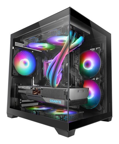 Mars Gaming MCVIEW2 Компьютерный корпус mATX / чёрный