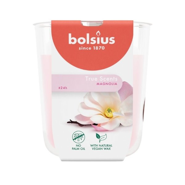 Bolsius True Scents Ароматическая Свеча 80x73mm Magnolia