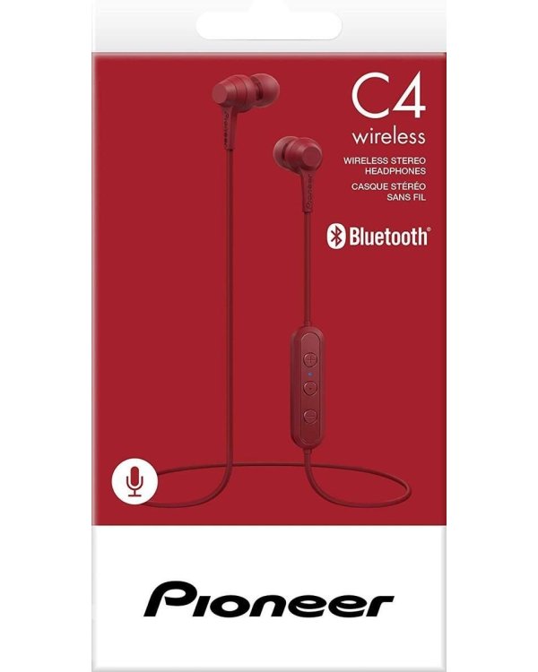 Pioneer SE-C4BT-R Bluetooth наушники