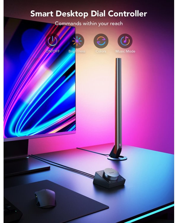 Дополнительное изображение книги «Govee H6047 Gaming RGBIC Light Bars with Smart Controller Bluetooth / Wi-Fi»