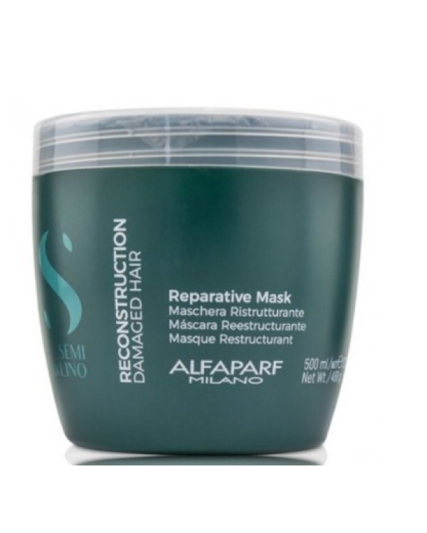 Alfaparf Milano Semi Di Lino Reconstruction Маска для повреждённых волос 500 ml