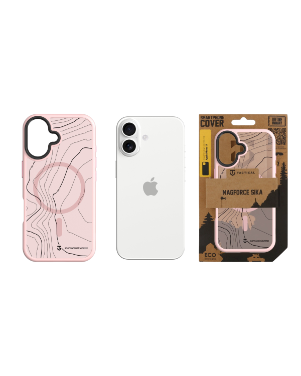 Tactical MagForce Hyperstealth Sika Cover Защитный чехол для iPhone 17 / розовая пантера