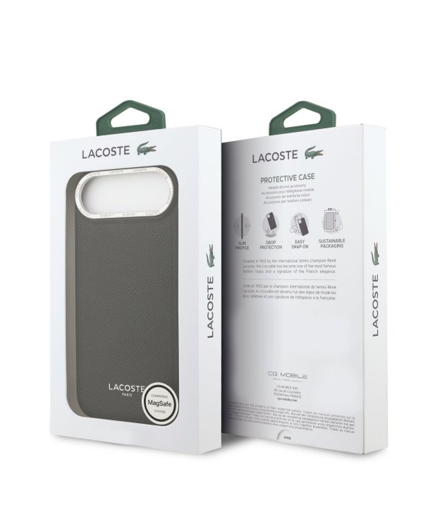 Lacoste PU Leather Champs Elysees MagSafe Чехол для iPhone Air
