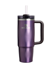 Stanley The Quencher H2.0 Fluted Термокружка с трубочкой 0.89L глянцевая, светло-фиолетовая