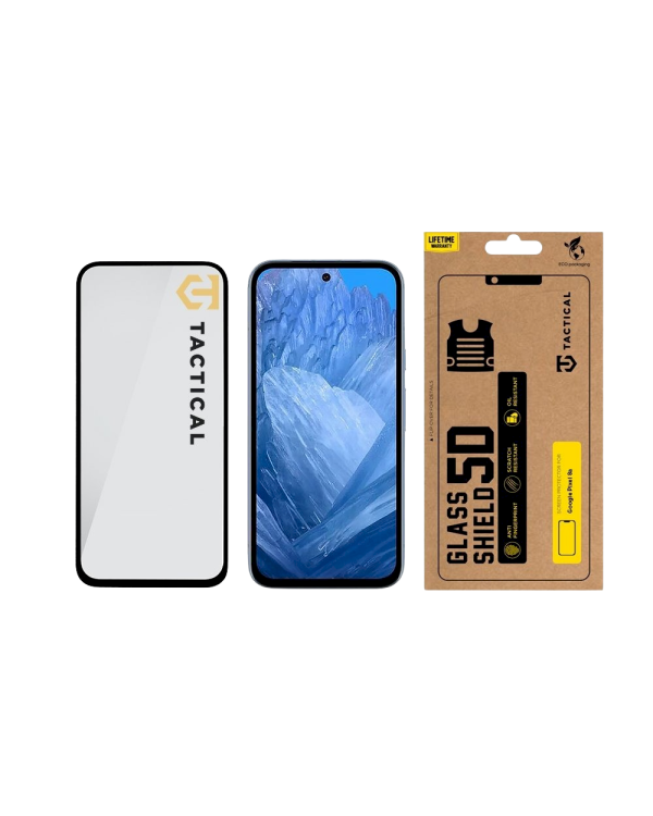 Tactical Glass Shield 5D Защитное стекло для Google Pixel 8a / чёрный