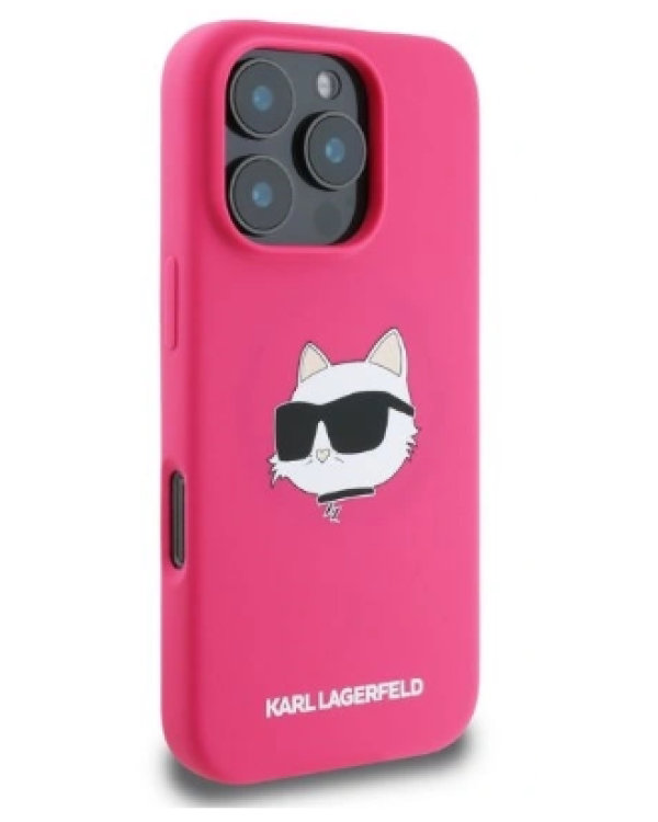 Karl Lagerfeld KLHMP16XSCHPPLF Чехол для Apple iPhone 16 Pro Max