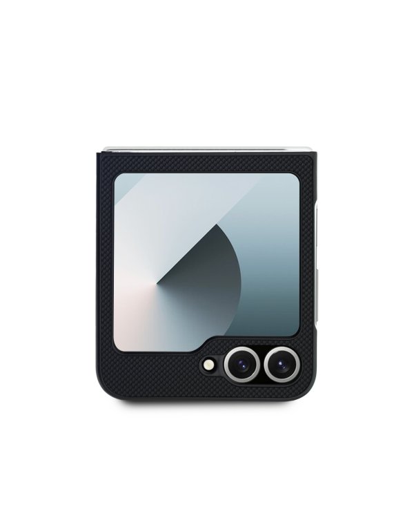 Lacoste Iconic Petit Pique Woven Logo MagSafe Чехол для Samsung Galaxy Z Flip 6 / 7 FE