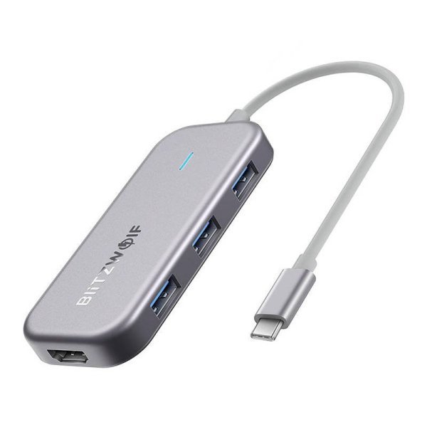 Обложка книги «BlitzWolf BW TH5 Hub 7in1 USB-C»