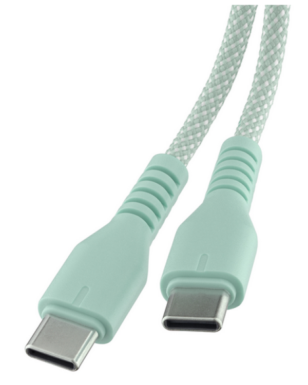 Qualo QKN-CC-21 USB-C - USB-C Кабель 1.5m Mint