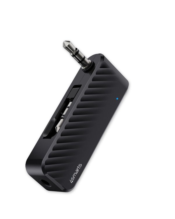 Дополнительное изображение книги «4smarts Bluetooth Audio Trnasmitter B9 Аудио Адаптер / 2 x Jack 3.5mm»