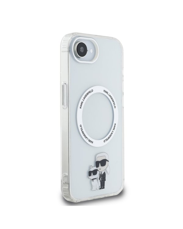 Karl Lagerfeld IML Karl and Choupette MagSafe Case Чехол для Apple iPhone 16e