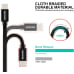Swissten Textile Универсальный Quick Charge 3.1 USB-C USB Кабель данных 2м