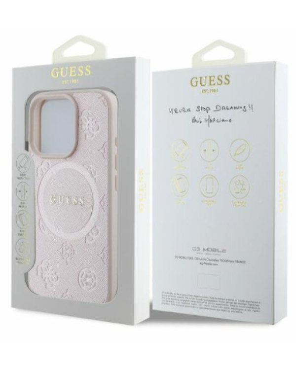 Guess GUHMP16XPSAPSMEP Чехол для Apple iPhone 16 Pro Max