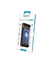 Forever Antibacterial Tempered Glass Защитное стекло для экрана Apple iPhone 12 / 12 Pro Черное