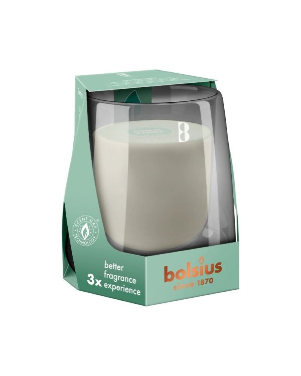 Bolsius CleanLight Ароматическая Свеча 95x85mm Cedarwood&Vetiver