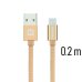 Swissten Textile Универсальный Quick Charge 3.1 USB-C USB Кабель данных 20 cм
