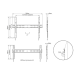 MULTIBRACKETS MB-0518 TV Настенный кронштейн для телевизоров līdz 90" / 75kg