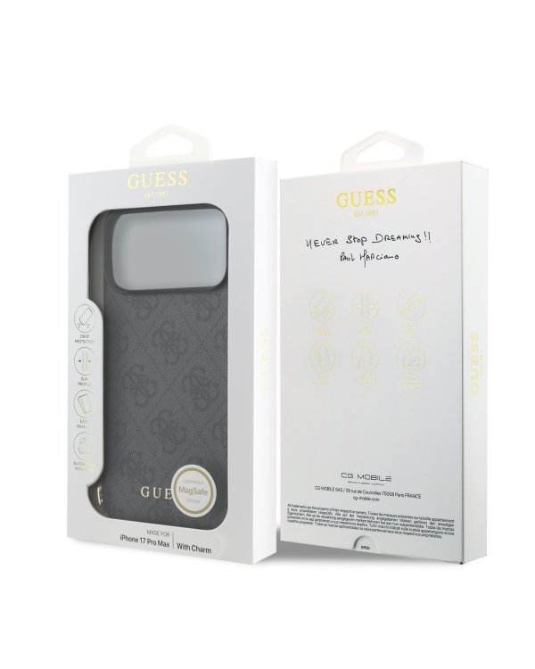 Guess 4G Charm Case Чехол для Apple iPhone 17 Pro Max