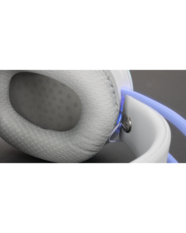 Mars Gaming MH-GLOW RGB Chroma Flow Игровые наушники 3.5mm / USB