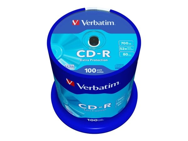 Verbatim CD-R Записываемые Диски 100шт