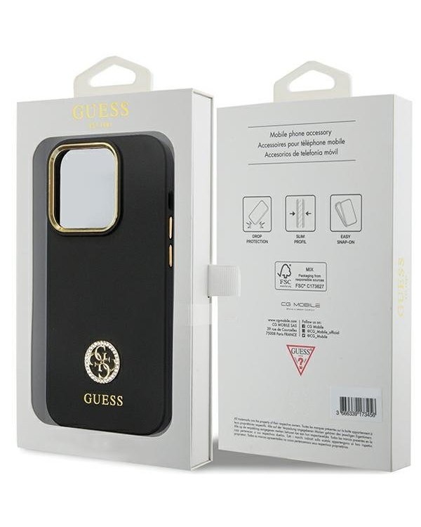 Guess GUHCP14LM4DGPK Чехол для Apple iPhone 14 Pro