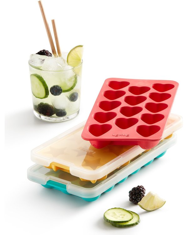 Lekue Силиконовая форма для льда в форме сердца