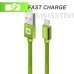 Swissten Textile Fast Charge 3A Lightning Кабель Для Зарядки и Переноса Данных 1.2m