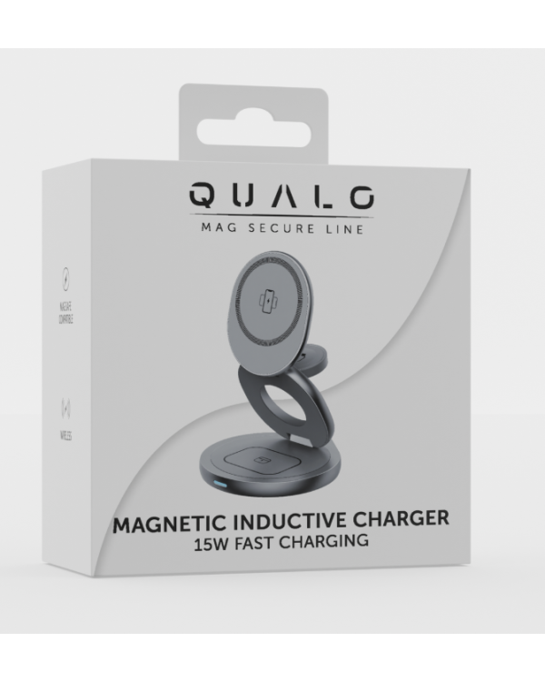 Qualo QMLI-24-18 MagSafe Беспроводной зарядное устройство 3в1 24W