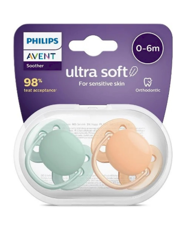 Philips AVENT SCF091/03 Ultra-soft Соска 2 pcs