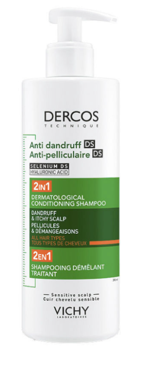 Vichy Dercos 2in1 Шампунь-кондиционер 390 ml