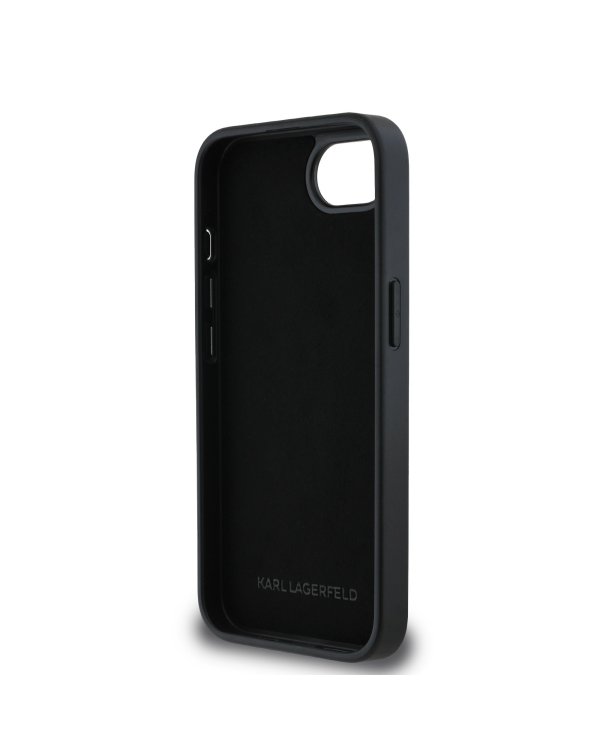 Karl Lagerfeld PU Saffiano Karl and Choupette Case Чехол для Apple iPhone 16e