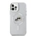 Karl Lagerfeld IML K&CH Heads Metal Frame MagSafe Защитный чехол для iPhone 12/12 Pro / прозрачный