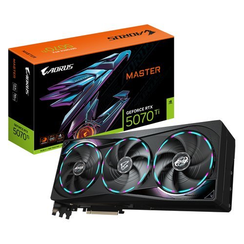 Gigabyte Aorus GeForce RTX 5070 Ti Master 16GB GDDR7 Видеокарта
