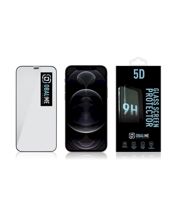 Дополнительное изображение книги «OBAL:ME 5D Glass Screen Protector Защитное стекло для Apple iPhone 12/12 Pro / чёрный»
