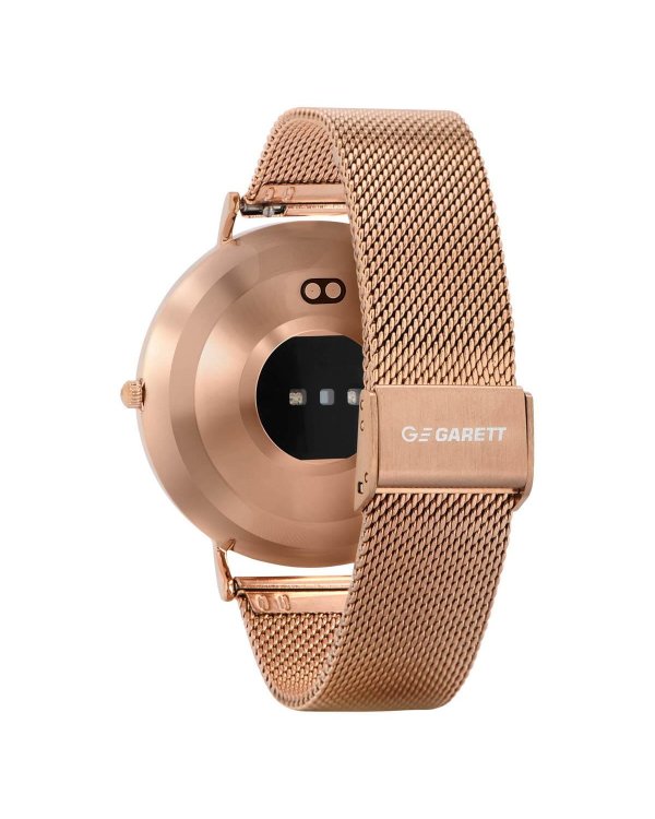 Garett Smartwatch Garett Verona Gold Steel Умные часы AMOLED / Bluetooth / IP67 / GPS / SMS