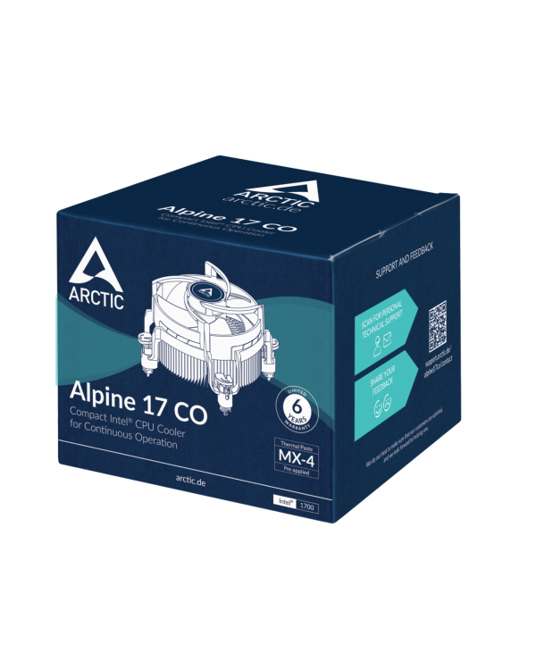 Arctic Alpine 17 CO Compact CPU Кулер Intel 1700
