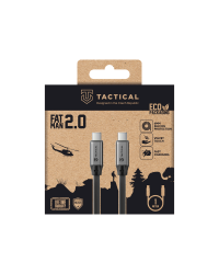 Tactical Fat Man 2.0 USB-C/USB-C Кабель 1m / серый