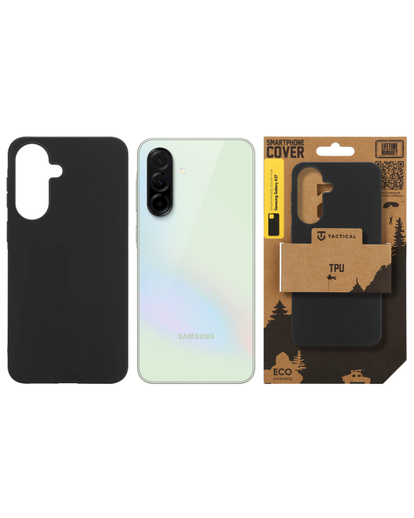 Tactical TPU Cover Защитный чехол для Samsung Galaxy A37 / чёрный