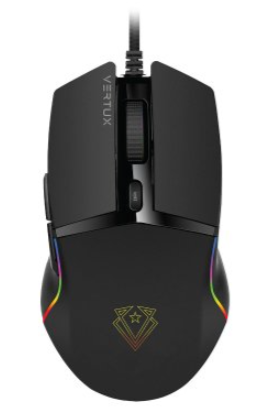 Обложка книги «VERTUX Argon USB Игровая мышь с RGB подсветкой»