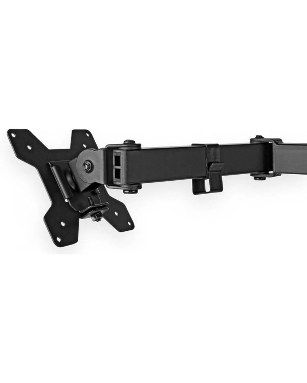 Nedis MMDOS110BK Galda monitora stiprinājums ar pilnu kustību 15–32" / 8kg / VESA 75x75 / 100x100