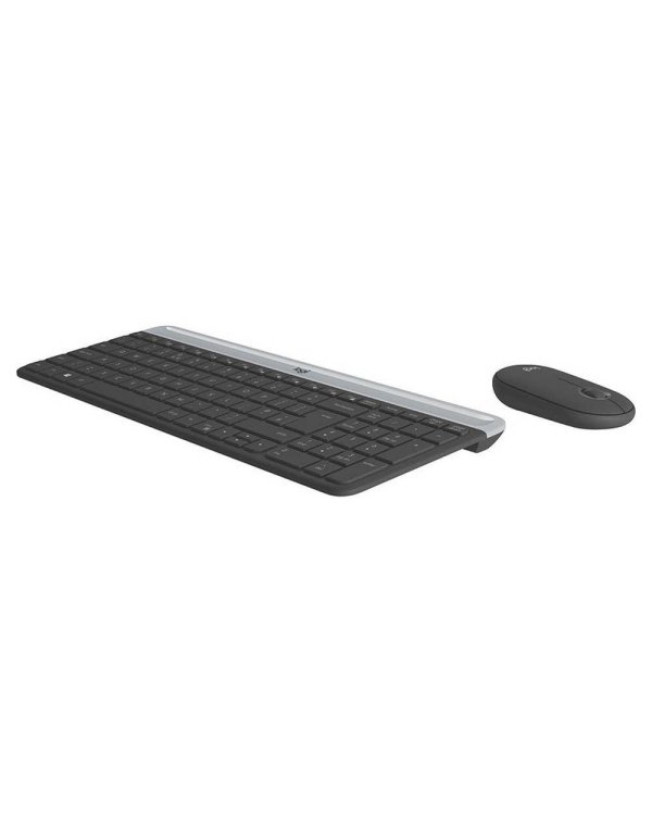 Logitech MK470 Slim Беспроводной комплект клавиатуры + Мышь (RUS)