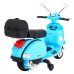 Vespa Scooter Детский электроскутер Синий