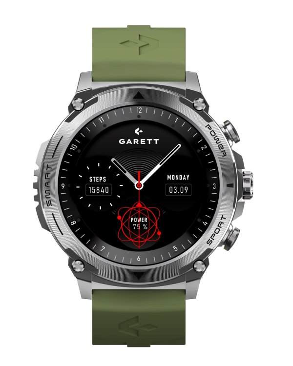 Garett Atom Silver steel Умные часы