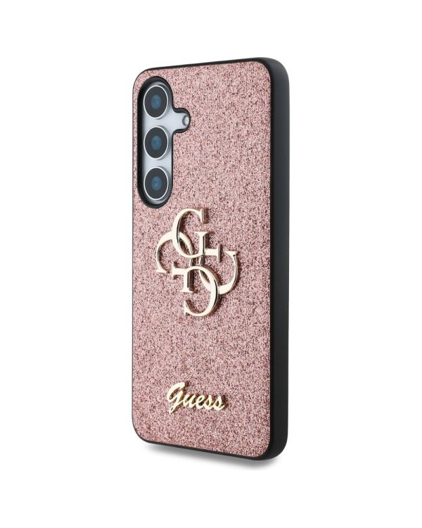 Guess Fixed Glitter Big 4G Case Защитный Чехол для Samsung Galaxy S25