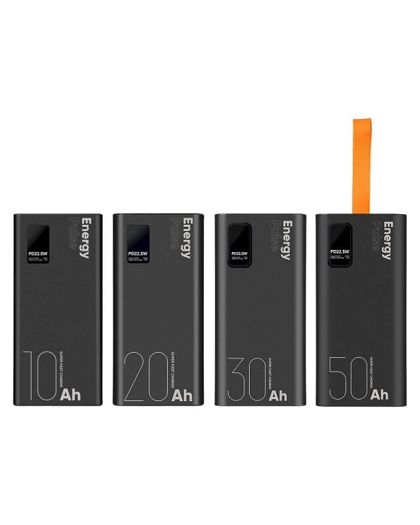 OBAL:ME EnergyPulse Powerbank 20000mAh 22.5W Портативный аккумулятор / чёрный