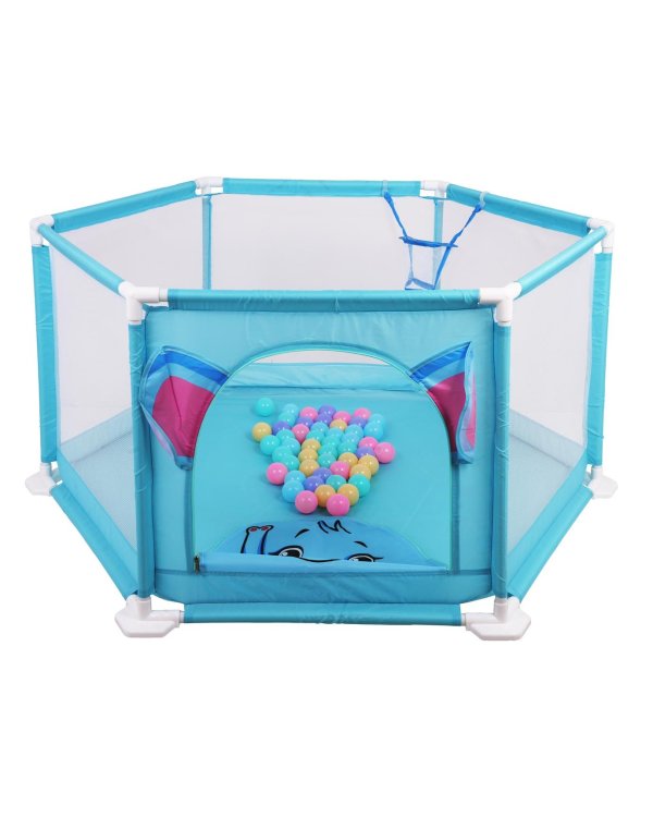 RoGer Elephant Детский Игровой Манеж С Мячиками 50шт