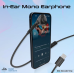 Promate MonoPod Dynamic Mono In-Ear Проводные наушники USB-C / 1.2m